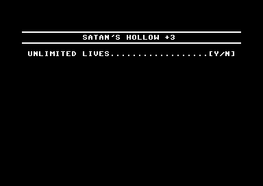 Satan's Hollow +3