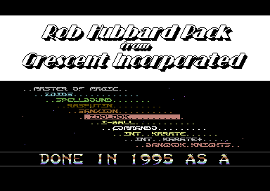 Rob Hubbard Pack