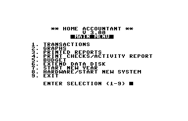 Home Accountant V3.00