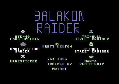 Balakon Raider +