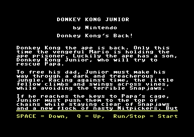 Donkey Kong Junior +8DH