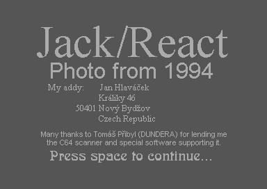 Jack-React Photo from 1994