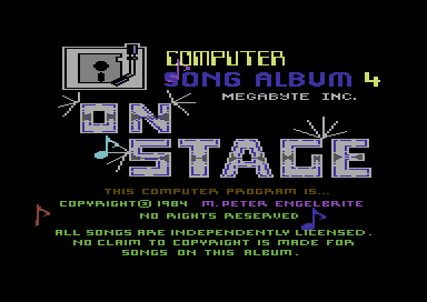 Computer Song Album 4 - On Stage