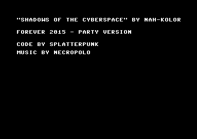 Shadows of the Cyberspace [party version]