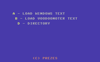 Windows <> Voodoo Noter Text Converter