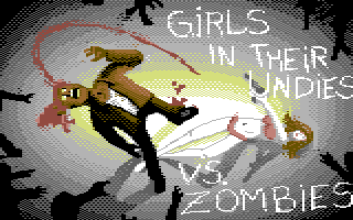 Girls in their Undies vs. Zombies