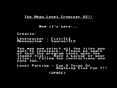The Mega-Levelcruncher V2.1