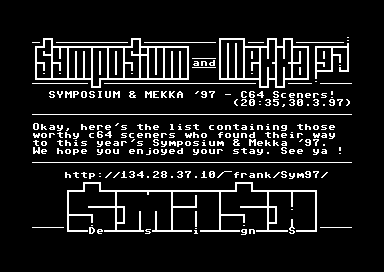 C64 at Symmek '97