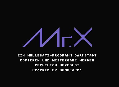 Mr.X [german]