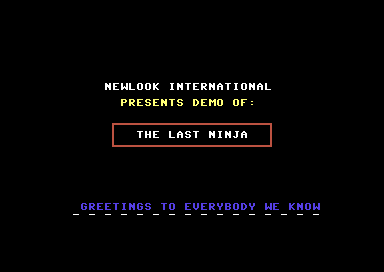 The Last Ninja Preview