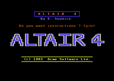 Altair 4 +DMS