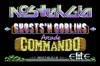 Ghosts'n Goblins Arcade & Commando Arcade SE