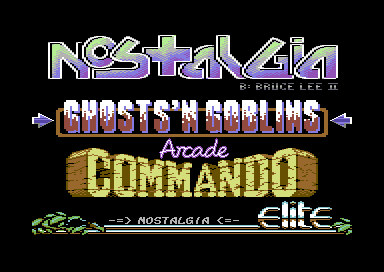 Ghosts'n Goblins Arcade / Commando Arcade SE / Bruce Lee II