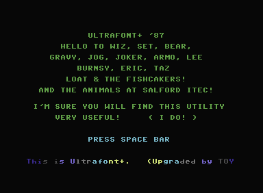 Ultrafont+ '87