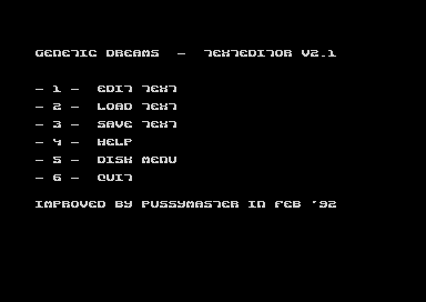 Genetic Dreams - Texteditor V2.1