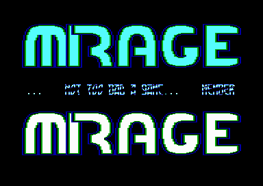 Mirage Intro 21