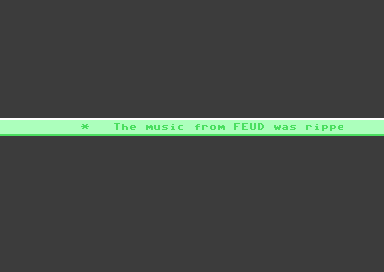 The Music from Feud
