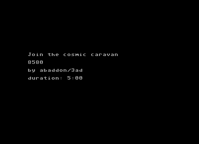 Join the Cosmic Caravan