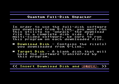 Quantum Full-Disk Unpacker