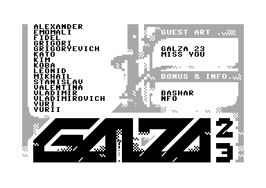 Galza-23: Propaganda (C64 Edition)