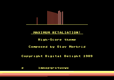Maximum Retaliation High-Score Theme