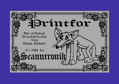 Printfox V1.1 [german]