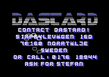 Contact Dastard