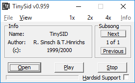 TinySID V0.959