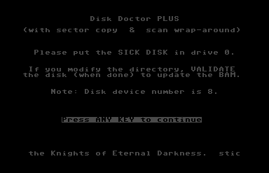 Disk Doctor PLUS
