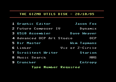 The Gizmo Utils Disk