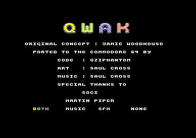 QWAK [16kb cartridge]