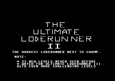 The Ultimate Loderunner II