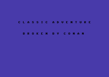 Classic Adventure