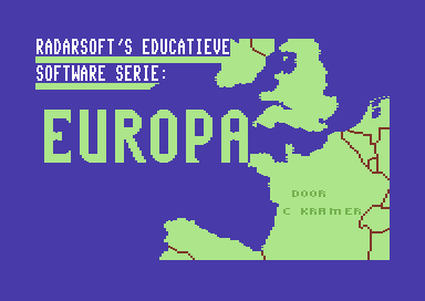 Topografie Europa [dutch]