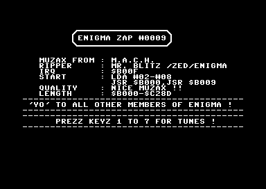 Enigma Zap #0009