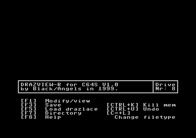 Drazview-R for C64S V1.0