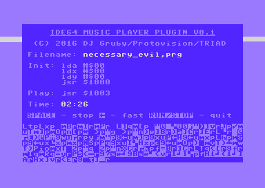 Music Player Plugin V0.1