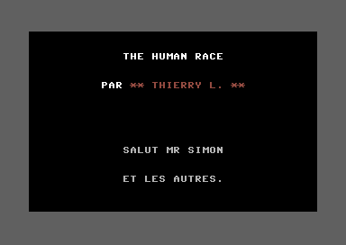 The Human Race Theme