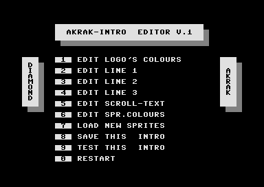 Akrak Intro-Editor