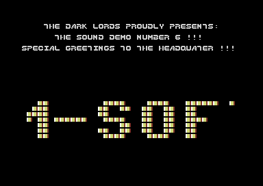 The Sound Demo Number 6