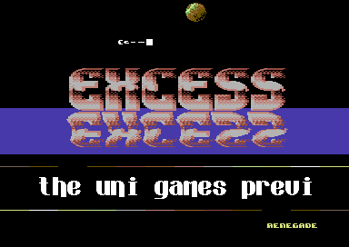 The Uni Games Preview V2