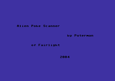 Alien Poke Scanner