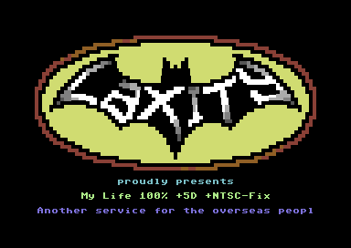 Laxity Intro #70 (Batman PETSCII)
