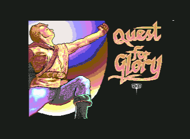 Quest for Glory Title Screen