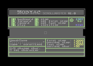 Zodiac Scrollmaster V1.0
