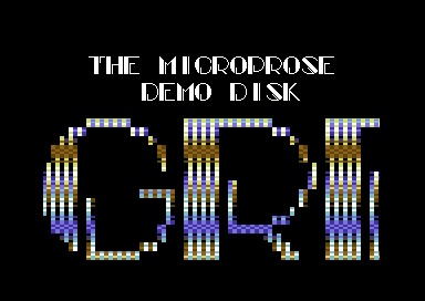 The Microprose Demo Disk