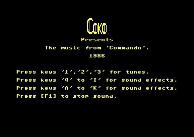 The Music from 'Commando'