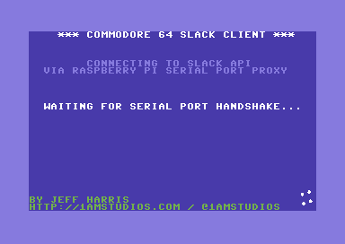 Commodore 64 Slack Client