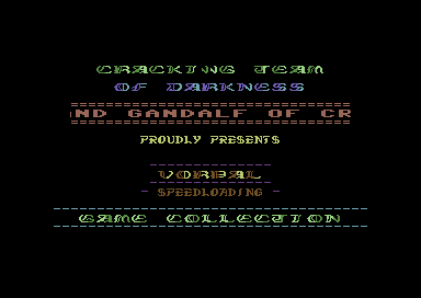 Vorpal Speedloading Game Collection Intro