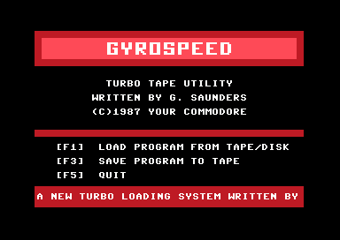 Gyrospeed
